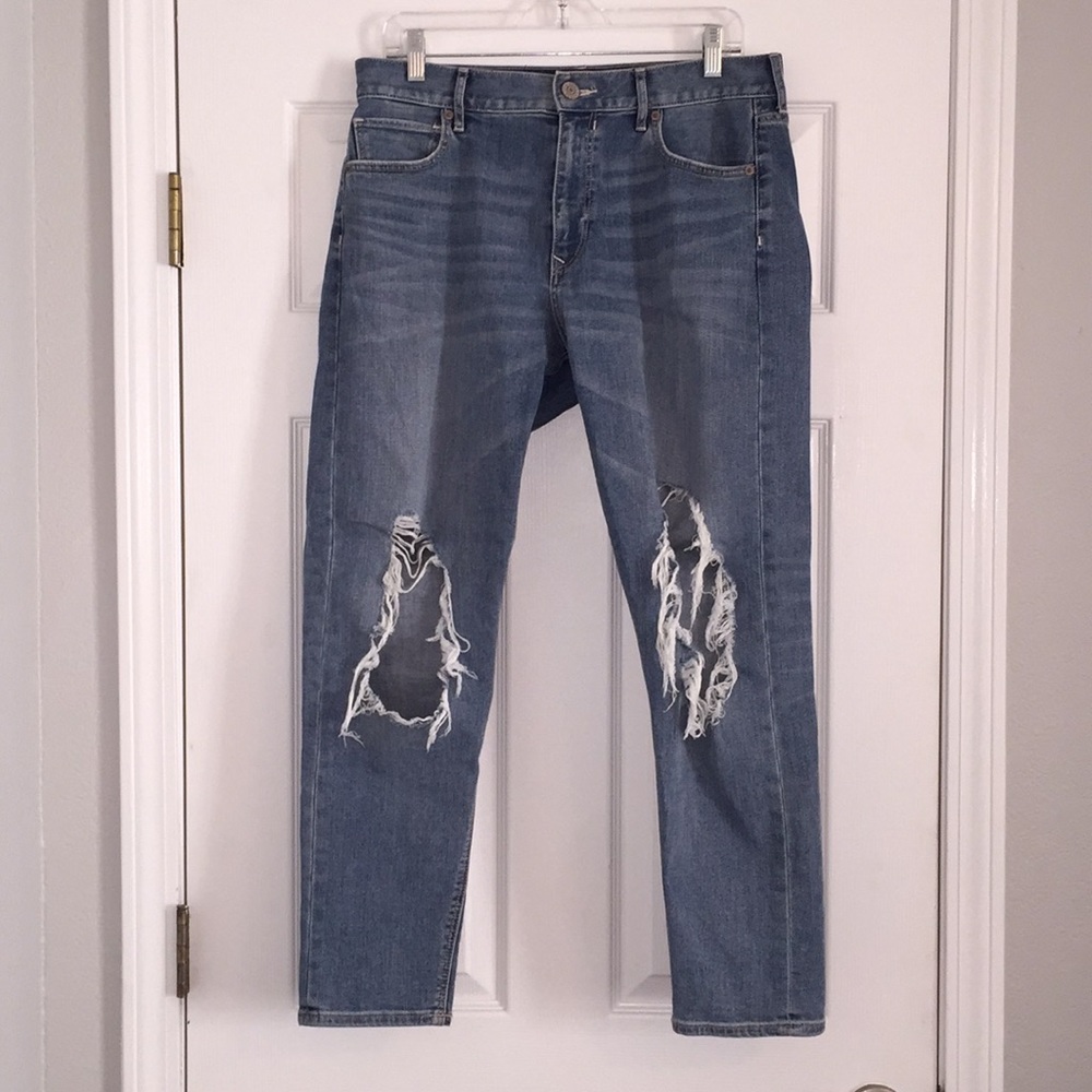 Express Vintage Skinny High Rise Jeans